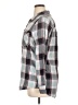 Mudd 100% Cotton Plaid Gray 3/4 Sleeve Button-Down Shirt Size XL - photo 5