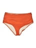 Shein Color Block Orange Swimsuit Bottoms Size 0X - photo 1