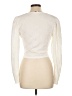 Zara Ivory Long Sleeve Top Size L - photo 2