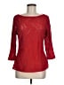 Cache Red 3/4 Sleeve Top Size M - photo 1