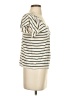 Chaser Stripes Ivory Short Sleeve T-Shirt Size XS - photo 4