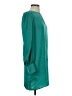BCBGMAXAZRIA 100% Polyester Teal Casual Dress Size XXS - photo 4