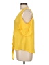 Perseption Concept Yellow Short Sleeve Top Size L - photo 5