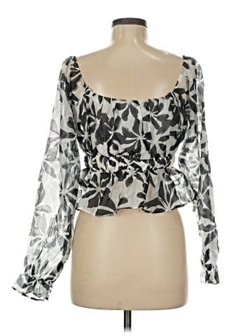 Love Tree Long Sleeve Blouse (view 2)