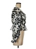 Love Tree Silver Long Sleeve Blouse Size M - photo 4