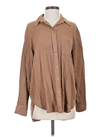 The Group by Babaton Long Sleeve Button-Down Shirt (view 1)