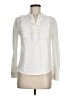 Boden 100% Cotton Ivory Long Sleeve Blouse Size 8 - photo 1