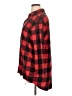 Collections etc. 100% Cotton Plaid Red 3/4 Sleeve Button-Down Shirt Size XL - photo 5