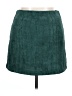 Lulus 100% Polyester Solid Green Teal Casual Skirt Size XL - photo 1