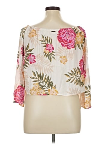 Billabong 3/4 Sleeve Blouse (view 2)