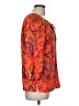 Sara Michelle 100% Polyester Orange 3/4 Sleeve Blouse Size M - photo 4