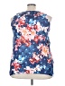 Time and Tru Blue Sleeveless Blouse Size 22 - photo 2