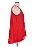 Unbranded Red Sleeveless Blouse Size L (estimated) - photo 4
