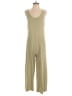 Zara Solid Green Jumpsuit Size S - photo 1