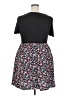 Unbranded Floral Black Casual Dress Size XXL - photo 2