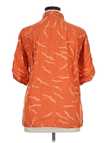 Equipment 3/4 Sleeve Button-Down Shirt (view 2)