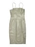Express 100% Polyurethane Silver Sleeveless Top Size S - photo 1