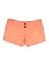Rubbish 100% Cotton Solid Orange Shorts Size 1 - photo 1