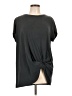 Hummingbird Black Short Sleeve Top Size L - photo 1