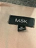 MSK Metallic Silver Casual Dress Size M - photo 7