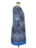 Phase Seven Animal Print Blue Cocktail Dress Size 14 - photo 4