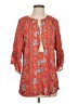 GiGio 100% Rayon Red 3/4 Sleeve Blouse Size S - photo 1