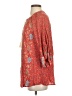 GiGio 100% Rayon Red 3/4 Sleeve Blouse Size S - photo 5