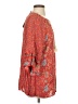 GiGio 100% Rayon Red 3/4 Sleeve Blouse Size S - photo 4
