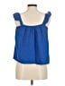 MNG Blue Sleeveless Blouse Size M - photo 2