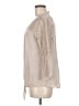 JM Collection Tan 3/4 Sleeve Blouse Size M - photo 5