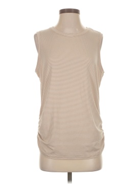 Buckle Black Sleeveless T Shirt