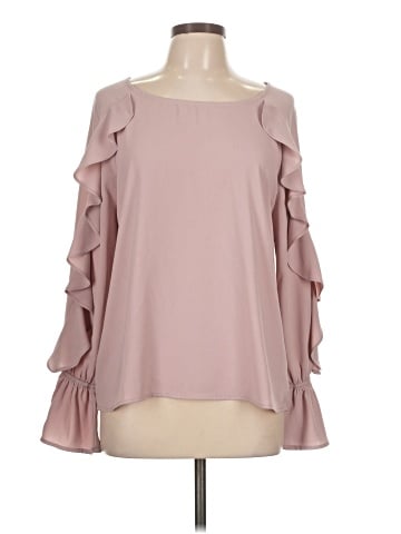 Lily Rain 3/4 Sleeve Blouse (view 1)