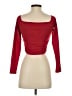 Hollister Red Long Sleeve Top Size XS - photo 2