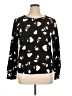 MELLODAY Black Long Sleeve Blouse Size XL - photo 1