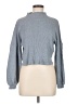 SO Solid Gray Turtleneck Sweater Size M - photo 1