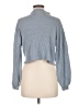 SO Solid Gray Turtleneck Sweater Size M - photo 2
