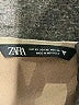 Zara Metallic Silver Short Sleeve Blouse Size XS - photo 7