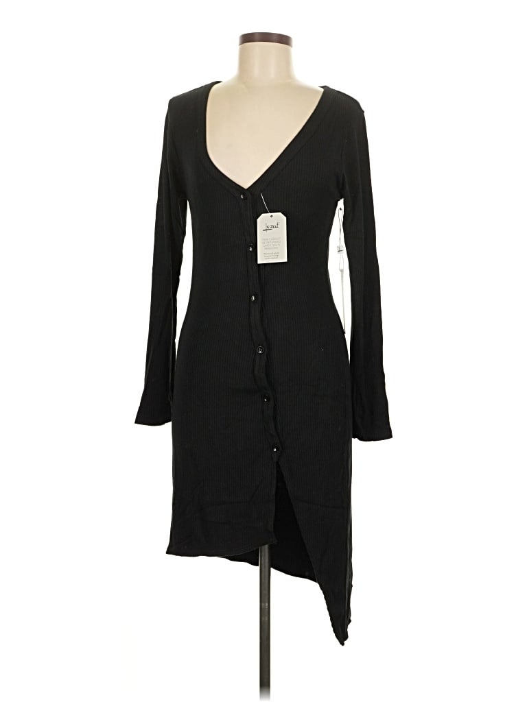 Pre-owned Lezat Casual Dress In Black