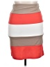 Ultra Teeze Color Block Orange Casual Skirt Size XL - photo 1