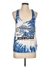 Dreamsicle 100% Cotton Blue Tank Top Size L - photo 1