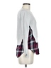 Treasure & Bond 100% Cotton Plaid Gray Pullover Sweater Size M - photo 4