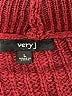 Very J Burgundy Pullover Sweater Size L - photo 7