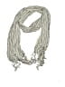 Unbranded Gray White Scarf One size - photo 1