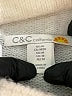 C&C California Color Block Gray Turtleneck Sweater Size M - photo 7