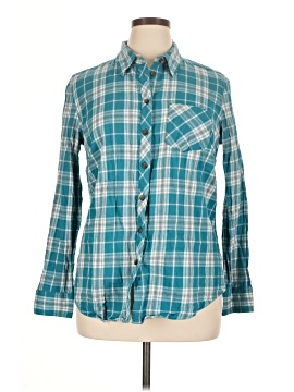 Blue Mountain Long Sleeve Button Down Shirt
