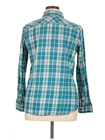 Blue Mountain Long Sleeve Button-Down Shirt (view 2)