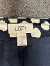 Ann Taylor LOFT 100% Polyester Polka Dots Blue Casual Skirt Size 14 - photo 4