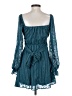 Evolutionary 100% Polyester Teal Cocktail Dress Size XS - photo 2