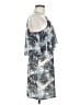 Ali & Jay 100% Polyester Print Gray Cocktail Dress Size M - photo 4