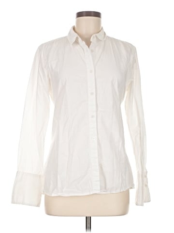 BikBok Long Sleeve Button-Down Shirt (view 1)